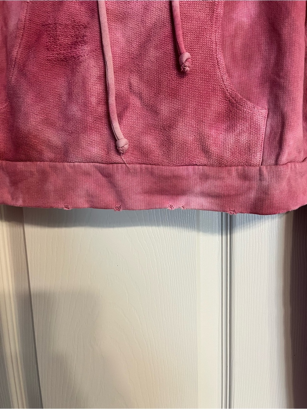 LoveShackFancy Pink Tie-Dye Hoodie & Jogger Set ( Medium Top/ Small Jogger) - Picture 4 of 5
